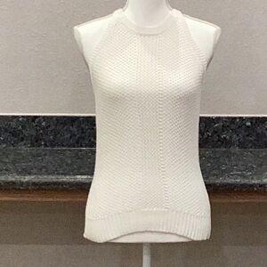 New Lilly Pulitzer Sweater Cream White Size Medium (Item#H020)